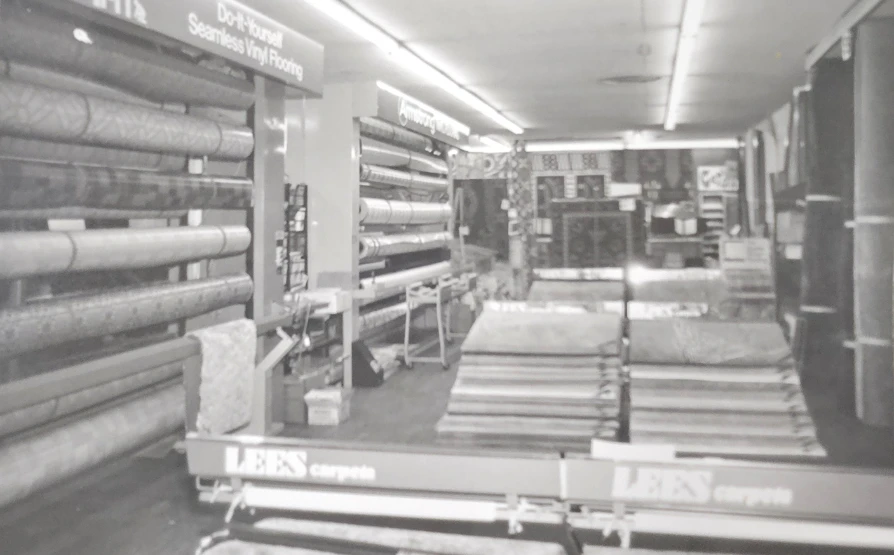 Acme showroom black and white